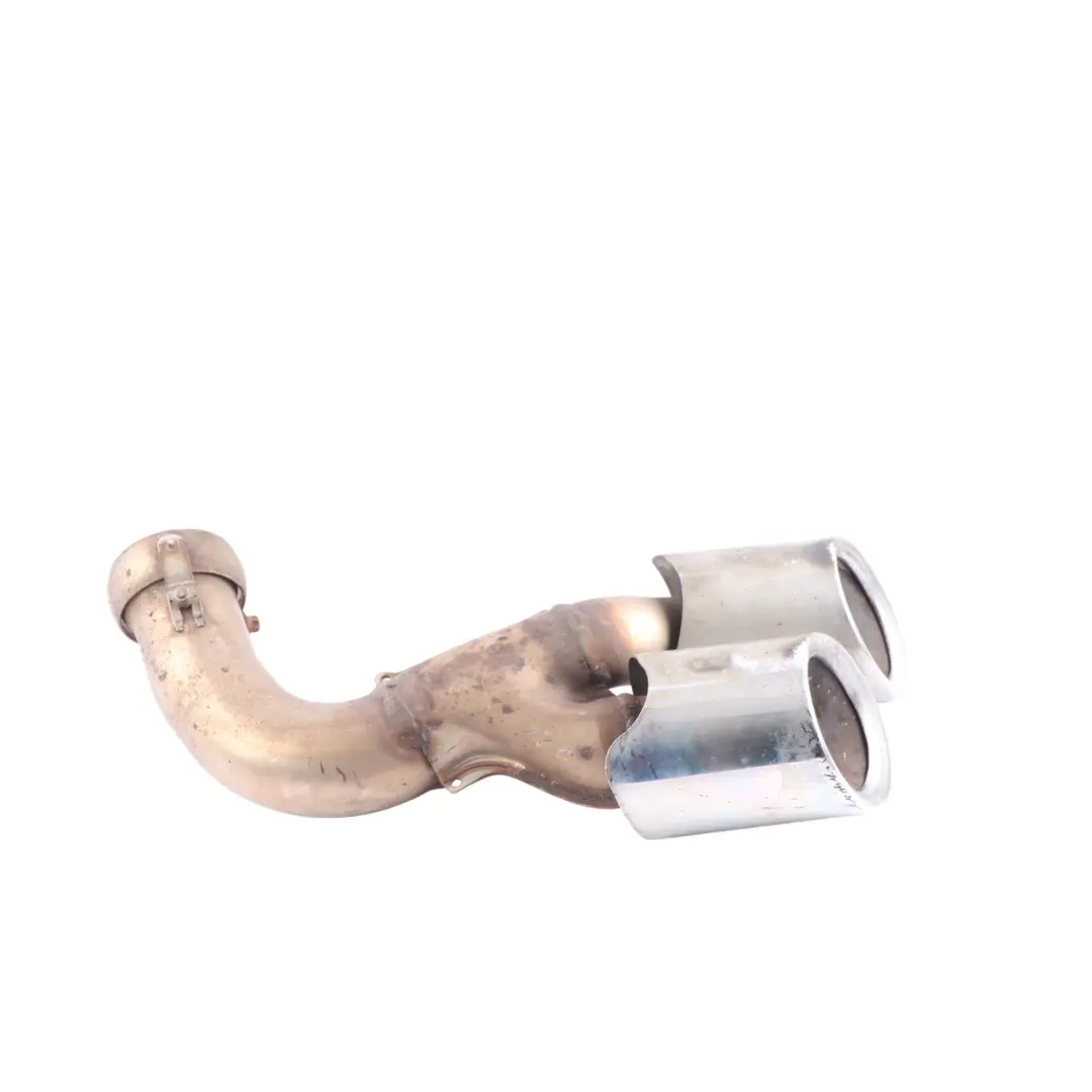 End Exhaust Tailpipe Tip Trim Chrome to Porsche Cayenne 92A Rear with Part number 7P5253682BB Porsche Cayenne 92A Rear End Exhaust Tailpipe Tip Trim Chrome - SKU 7P5253682BB - Part number 7P5253682BB