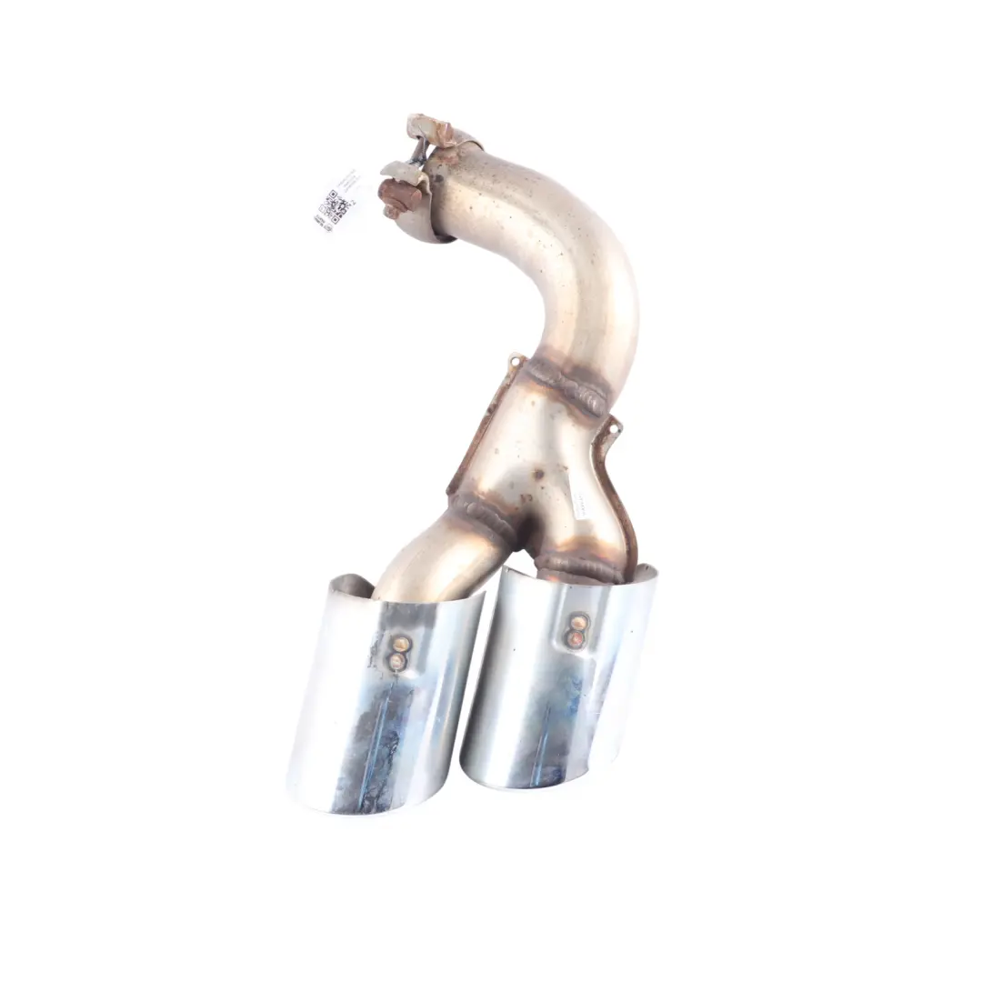 Porsche Cayenne 92A Rear End Exhaust Tailpipe Tip Trim Chrome - SKU 7P5253682BB - Part number 7P5253682BB