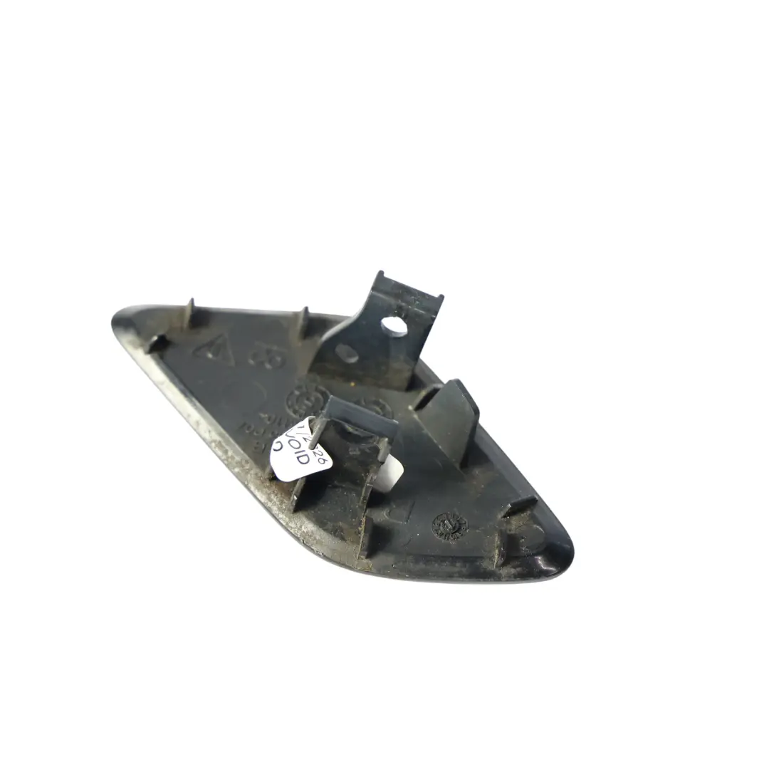 Headlight Washer Nozzle Cover Right O/S Jet Black - C9X to Porsche Cayenne 92A with Part number 7P5807334B Porsche Cayenne 92A Headlight Washer Nozzle Cover Right O/S Jet Black - C9X - SKU 7P5807334B-JBL - Part number 7P5807334B