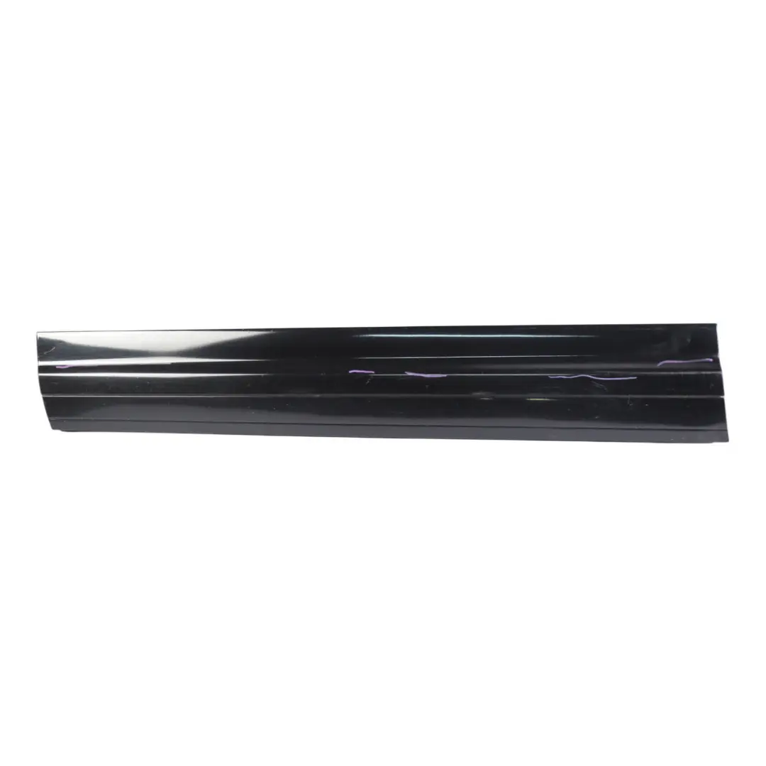 Front Door Moulding Trim Left N/S Jet Black Metallic C9X to Porsche Cayenne 92A with Part number 7P5837787Q Porsche Cayenne 92A Front Door Moulding Trim Left N/S Jet Black Metallic C9X - SKU 7P5837787Q-JBL - Part number 7P5837787Q