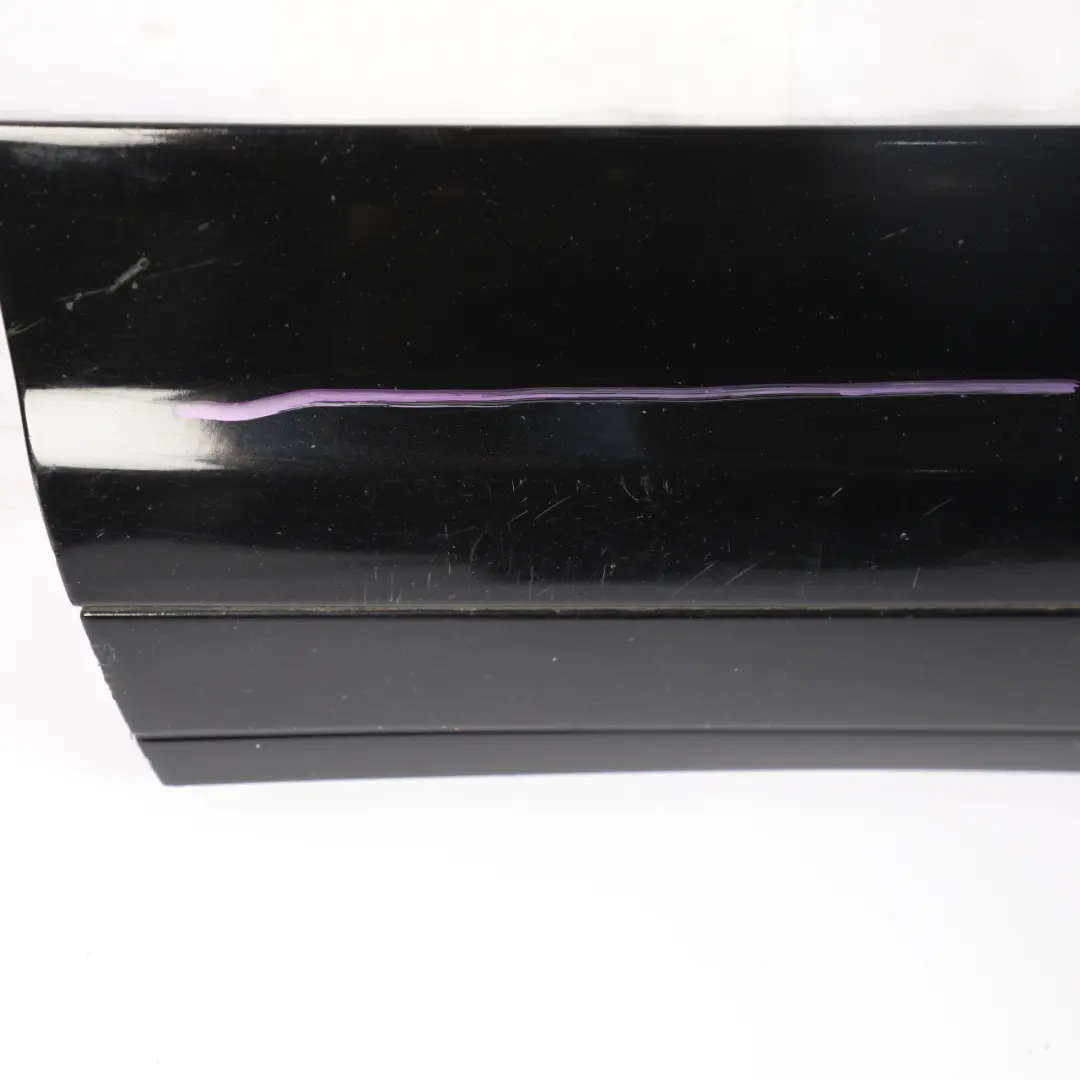 Porsche Cayenne 92A Front Door Moulding Trim Left N/S Jet Black Metallic C9X - SKU 7P5837787Q-JBL - Part number 7P5837787Q