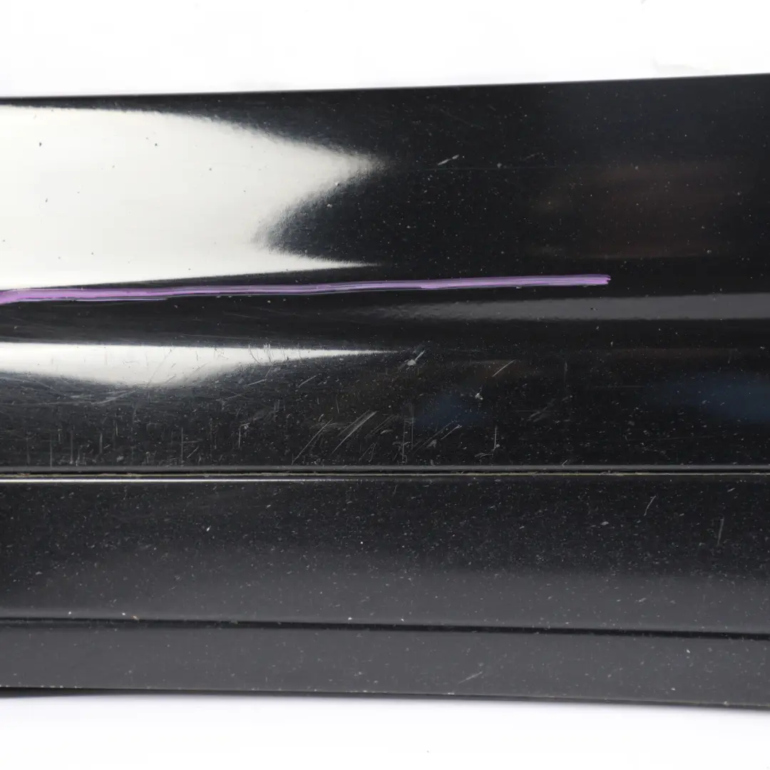 Porsche Cayenne 92A Front Door Moulding Trim Left N/S Jet Black Metallic C9X - SKU 7P5837787Q-JBL - Part number 7P5837787Q