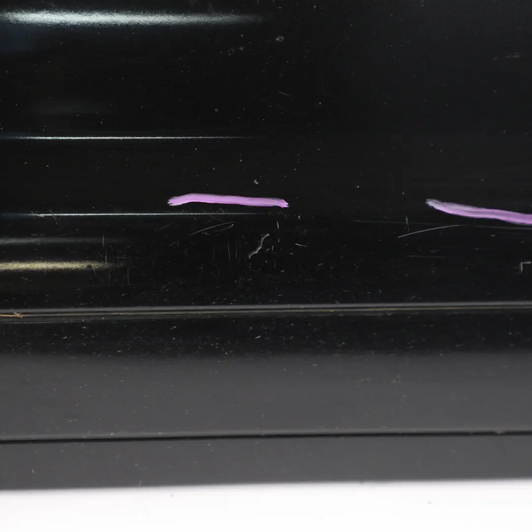 Porsche Cayenne 92A Front Door Moulding Trim Left N/S Jet Black Metallic C9X - SKU 7P5837787Q-JBL - Part number 7P5837787Q