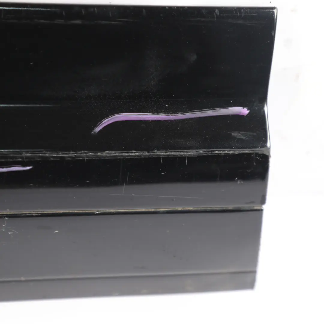 Porsche Cayenne 92A Front Door Moulding Trim Left N/S Jet Black Metallic C9X - SKU 7P5837787Q-JBL - Part number 7P5837787Q