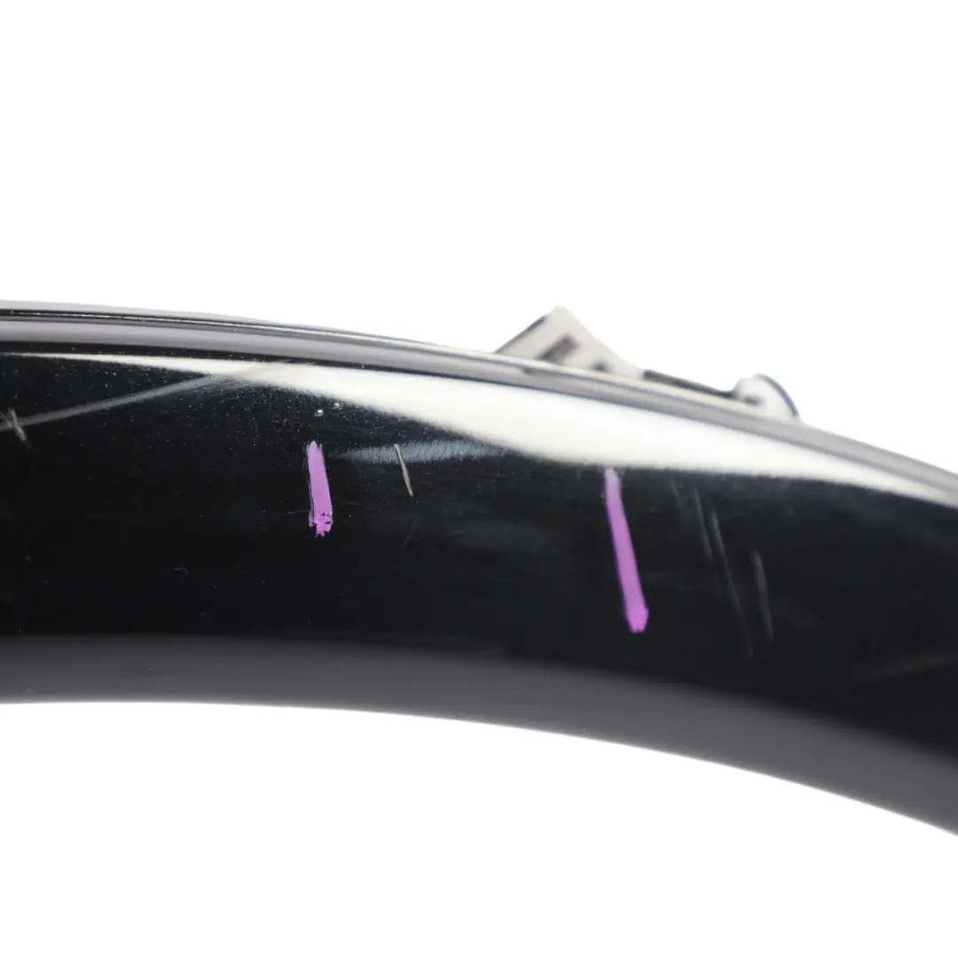 Porsche Cayenne 92A Wheel Arch Fender Front Jet Black Right O/S - SKU 7P5853728E-JBL - Part number 7P5853728E