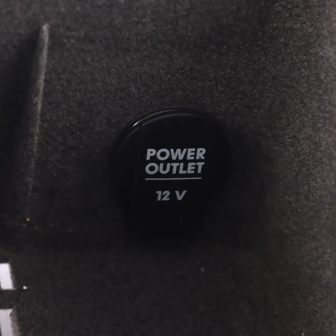 Porsche Cayenne 92A Centre Console Insert Storage Lighter Socket - SKU 7P5857232B - Part number 7P5857232B