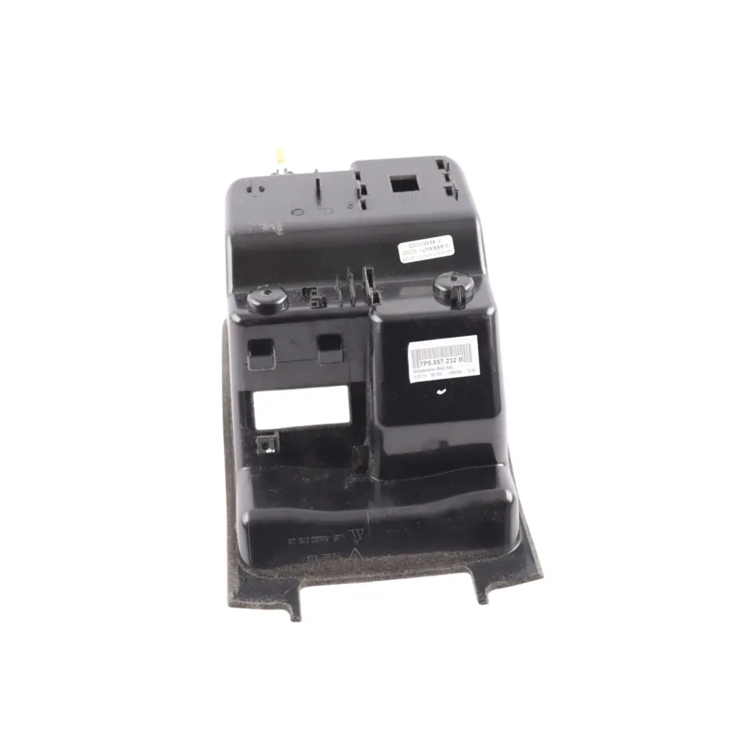Porsche Cayenne 92A Insert Console Centrale Avec Prise Allume-Cigare - SKU 7P5857232B - Numéro de pièce 7P5857232B
