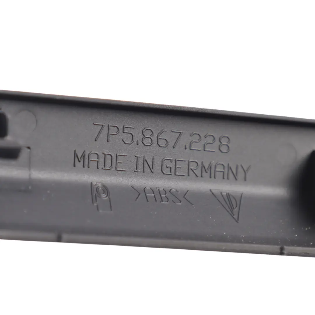 Porsche Cayenne 92A Pannello Rivestimento Porta Anteriore Destro Nero - SKU 7P5867228 - Numero di parte 7P5867228
