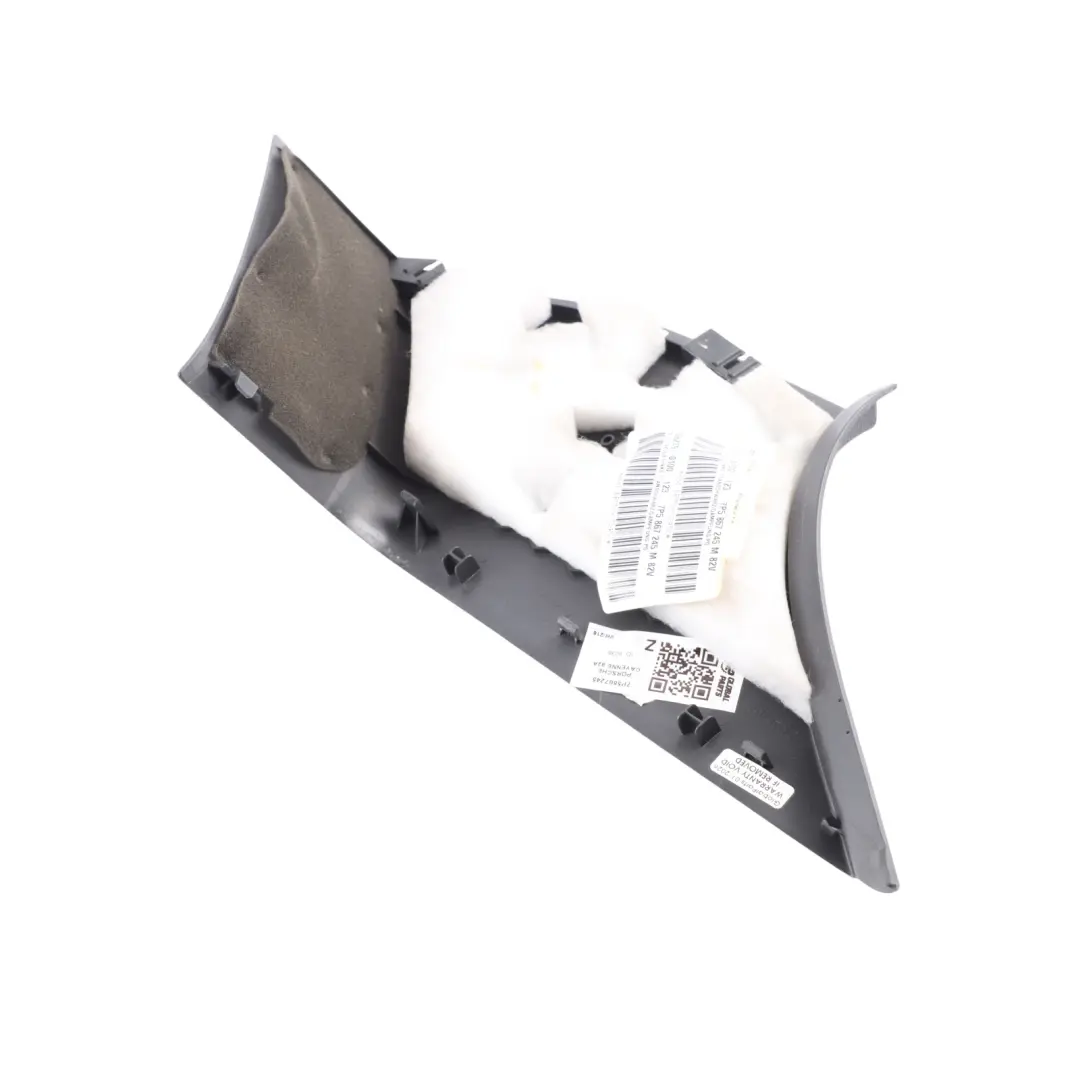 D-Pillar Column Trim Panel Left N/S Black M to Porsche Cayenne 92A with Part number 7P5867245 Porsche Cayenne 92A D-Pillar Column Trim Panel Left N/S Black M - SKU 7P5867245 - Part number 7P5867245