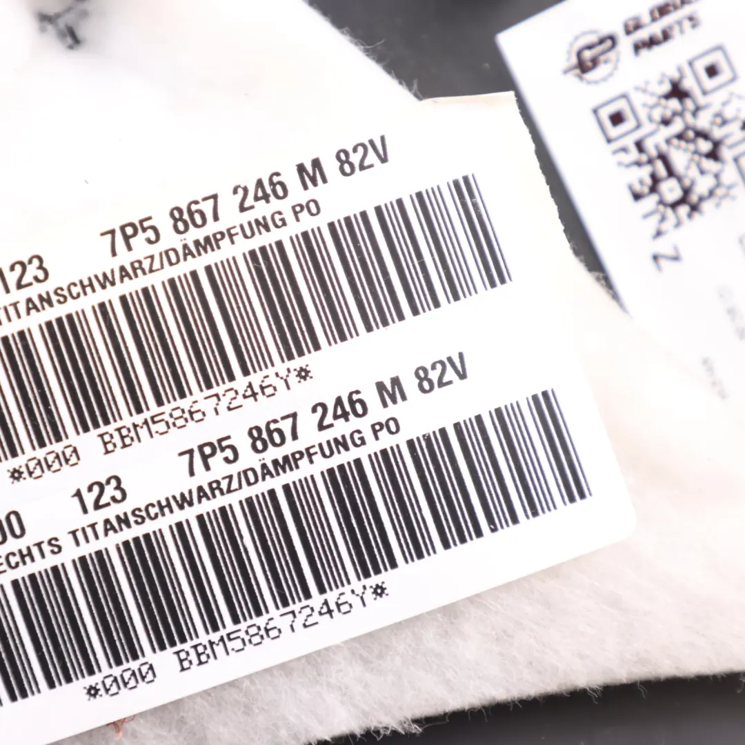 D-Pillar Column Trim Panel Right O/S Black M to Porsche Cayenne 92A with Part number 7P5867246 Porsche Cayenne 92A D-Pillar Column Trim Panel Right O/S Black M - SKU 7P5867246 - Part number 7P5867246