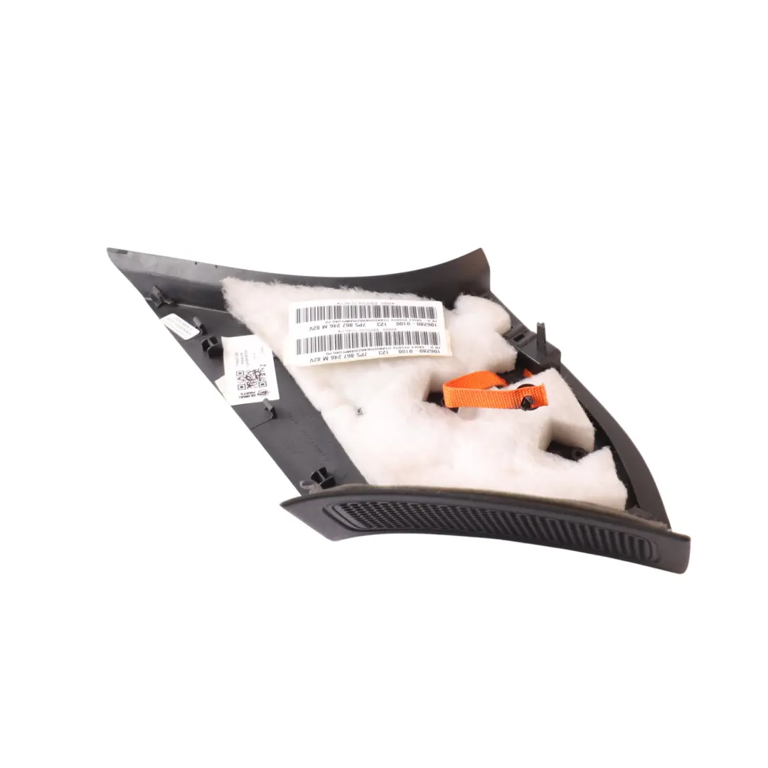 Porsche Cayenne 92A D-Pillar Column Trim Panel Right O/S Black M - SKU 7P5867246 - Part number 7P5867246