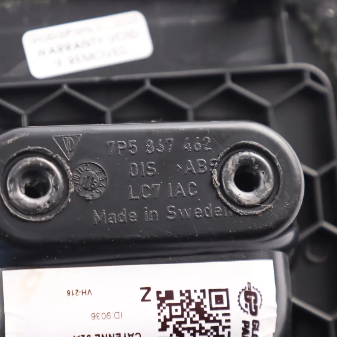 Right Rear Boot Trunk Trim Panel Cover O/S to Porsche Cayenne 92A with Part number 7P5867462 Porsche Cayenne 92A Right Rear Boot Trunk Trim Panel Cover O/S - SKU 7P5867462 - Part number 7P5867462