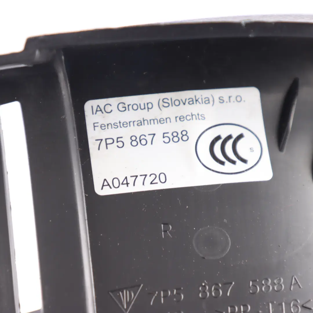 Trunk Lid Panel Tailgate Cover Rear Right O/S to Porsche Cayenne 92A with Part number 7P5867588A Porsche Cayenne 92A Trunk Lid Panel Tailgate Cover Rear Right O/S - SKU 7P5867588A - Part number 7P5867588A