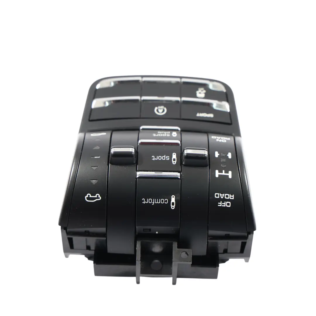 Interruptor Suspensión Consola Central Botonera 7P5927521AG para Porsche Cayenne 92A con número de pieza 7P5927127GJ Porsche Cayenne 92A Interruptor Suspensión Consola Central Botonera 7P5927521AG - SKU 7P5927127GJ - Número de pieza 7P5927127GJ