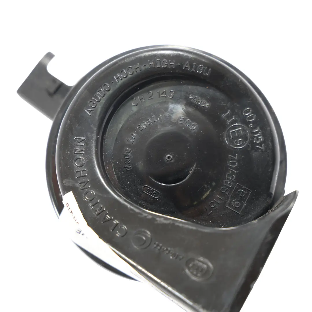 Horn Sound Signal Fanfare Alarm High Tone Siren to Porsche Cayenne 92A with Part number 7P5951184E Porsche Cayenne 92A Horn Sound Signal Fanfare Alarm High Tone Siren - SKU 7P5951184E - Part number 7P5951184E