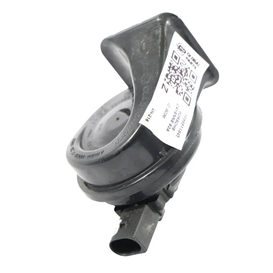 Klaxon Signal Sonore Alarme Tonalité Élevée pour Porsche Cayenne 92A à propos du numéro de pièce 7P5951184E Porsche Cayenne 92A Klaxon Signal Sonore Alarme Tonalité Élevée - SKU 7P5951184E - Numéro de pièce 7P5951184E