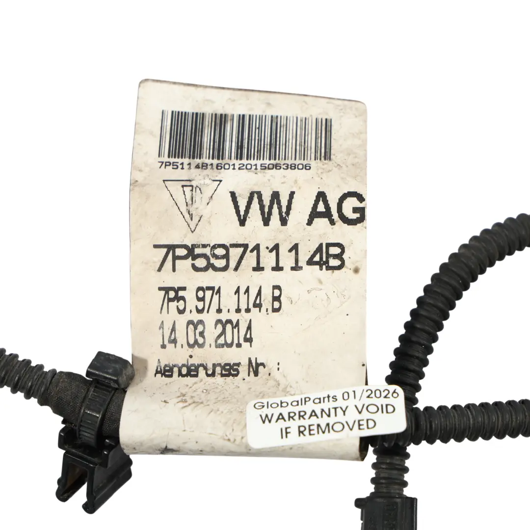 Crash Impact Sensor Fanfare Wiring Harness Cable to Porsche Cayenne 92A with Part number 7P5971114B Porsche Cayenne 92A Crash Impact Sensor Fanfare Wiring Harness Cable - SKU 7P5971114B - Part number 7P5971114B