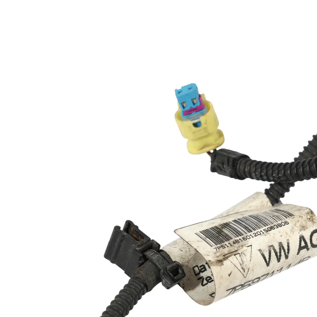 Porsche Cayenne 92A Crash Impact Sensor Fanfare Wiring Harness Cable - SKU 7P5971114B - Part number 7P5971114B