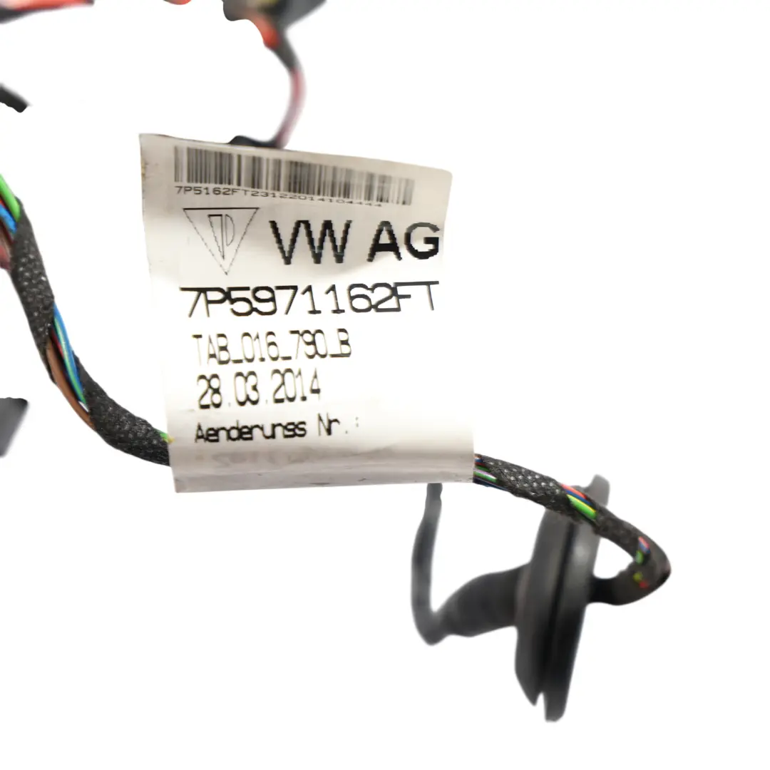 Porsche Cayenne 92A Puerta Delantera Cableado Mazo Lado Conductor - SKU 7P5971162FT - Número de pieza 7P5971162FT