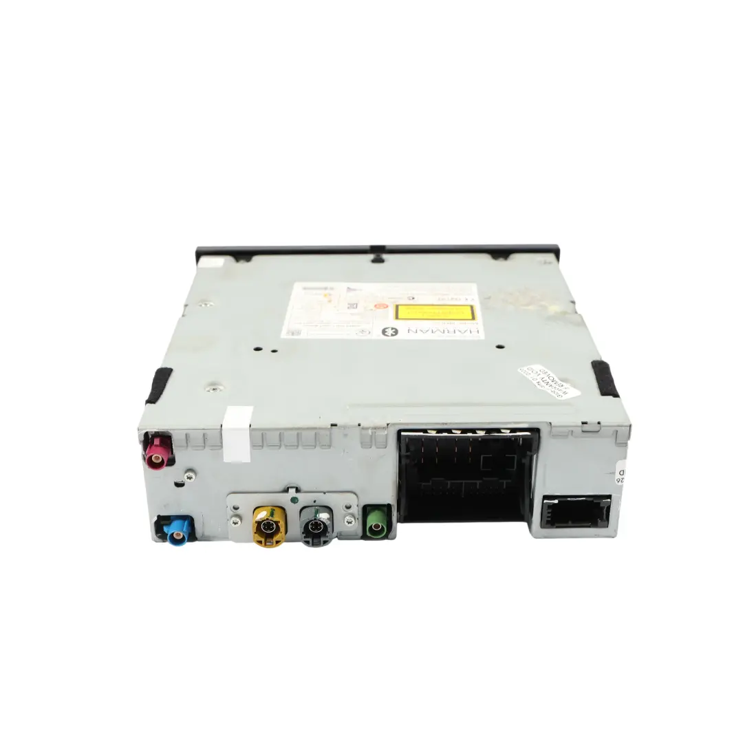 VW Volkswagen Touareg 7P Pannello Unità Principale Stereo Radio CD - SKU 7P6035670G - Numero di parte 7P6035670G