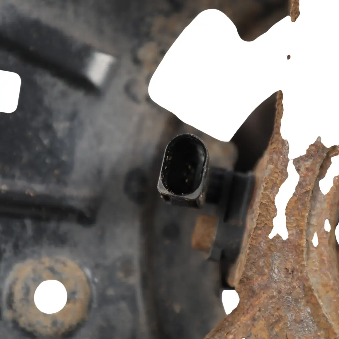 Volkswagen Touareg 7P Front Wheel Hub Bearing Plate Left N/S - SKU 7P6407245A - Part number 7P6407245A