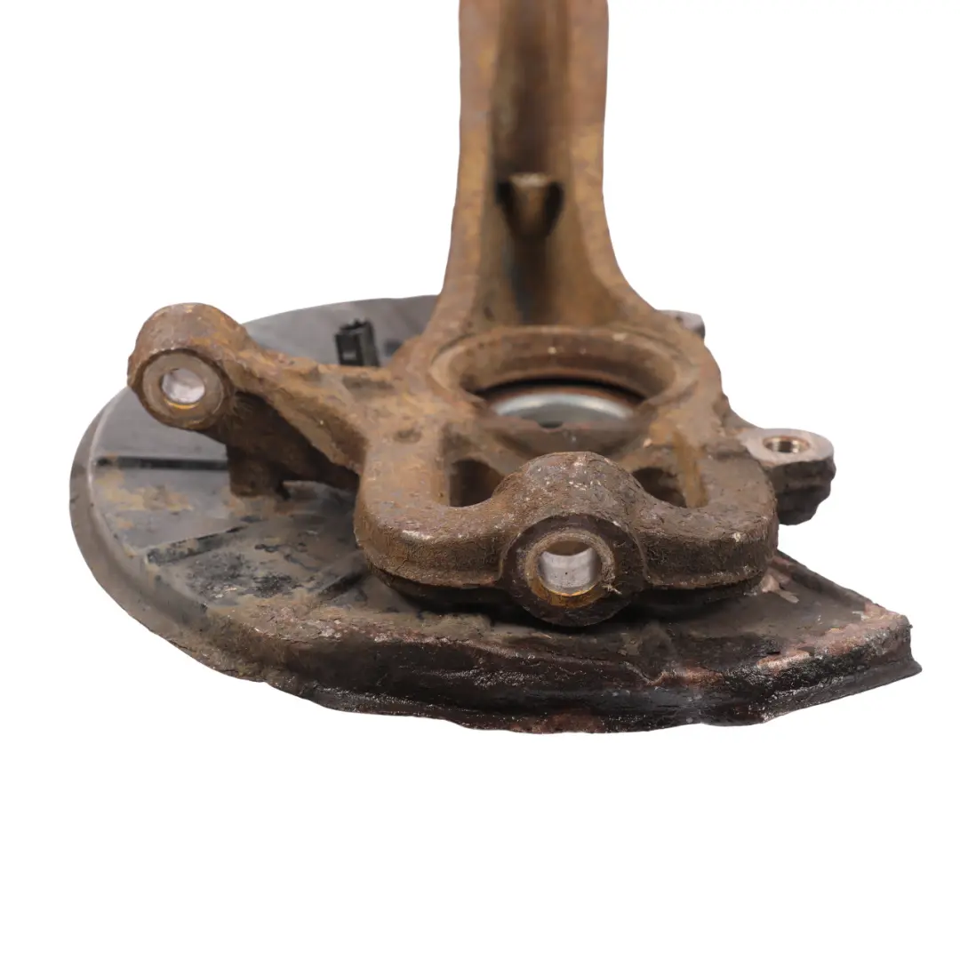 Volkswagen Touareg 7P Front Wheel Hub Bearing Plate Left N/S - SKU 7P6407245A - Part number 7P6407245A