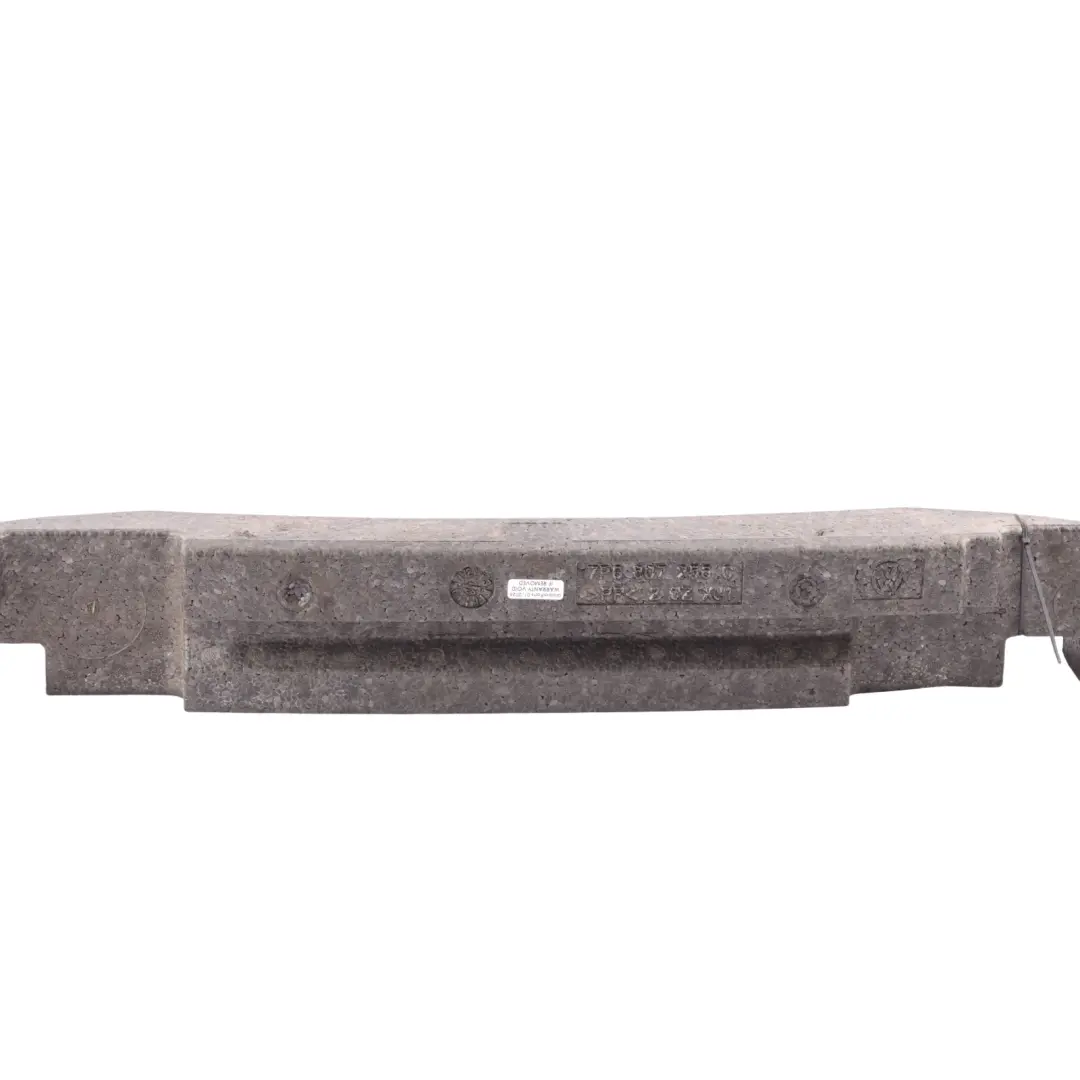Volkswagen Touareg 7P Rear Bumper Reinforcer Absorber Foam - SKU 7P6807256C - Part number 7P6807256C