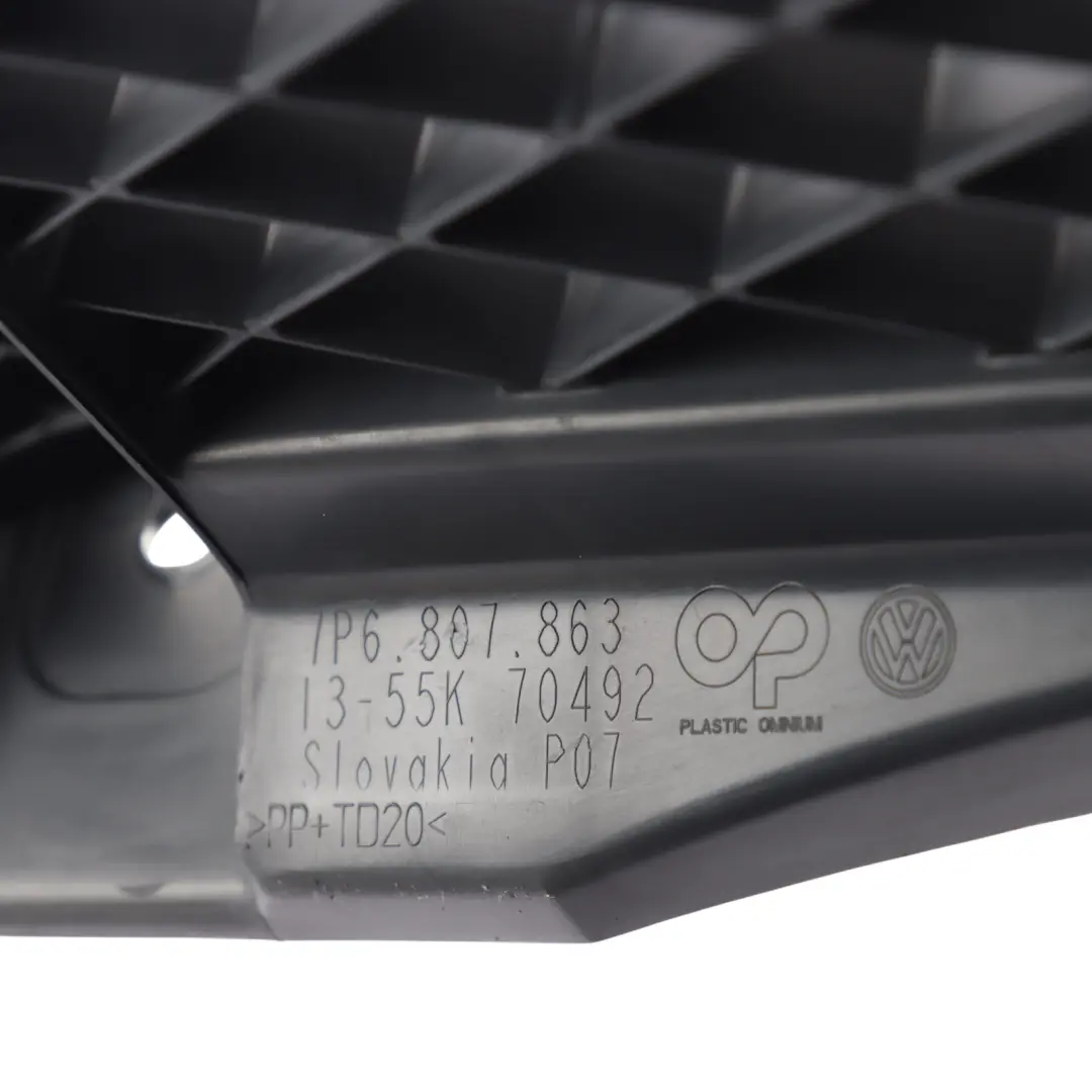 Volkswagen Touareg 7P Stoßstange Halterung Hinten Mitte - SKU 7P6807863 - Teilenummer 7P6807863