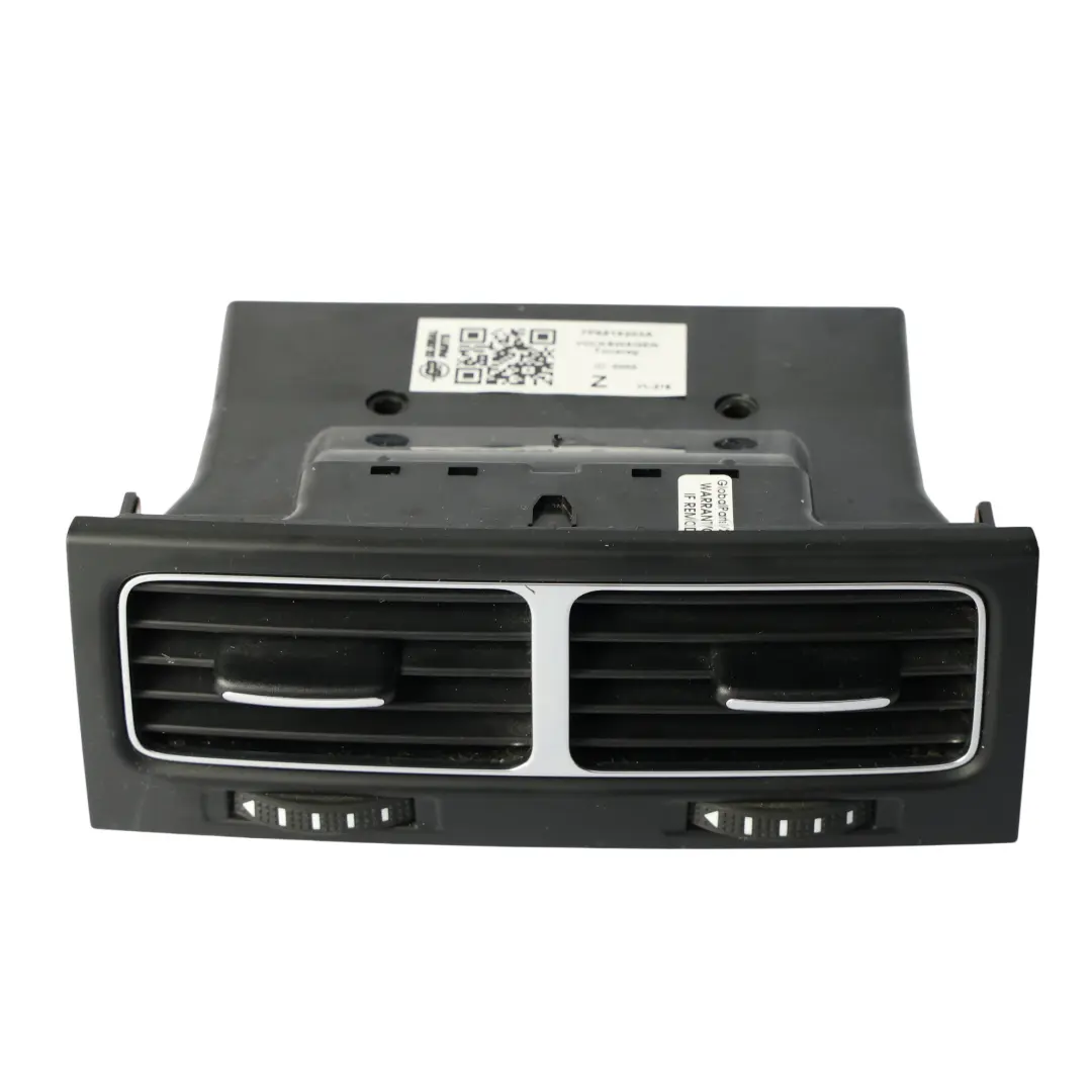 7P Rear Centre Console Air Vent Panel Trim to Volkswagen VW Touareg with Part number 7P6819203A Volkswagen VW Touareg 7P Rear Centre Console Air Vent Panel Trim - SKU 7P6819203A - Part number 7P6819203A