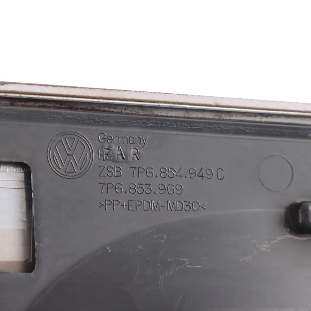 7P Door Trim Moulding Rear Left N/S Graphite Grey - M7W 7P6854949C to VW Touareg with Part number 7P6853969A VW Touareg 7P Door Trim Moulding Rear Left N/S Graphite Grey - M7W 7P6854949C - SKU 7P6853969A-GGR - Part number 7P6853969A