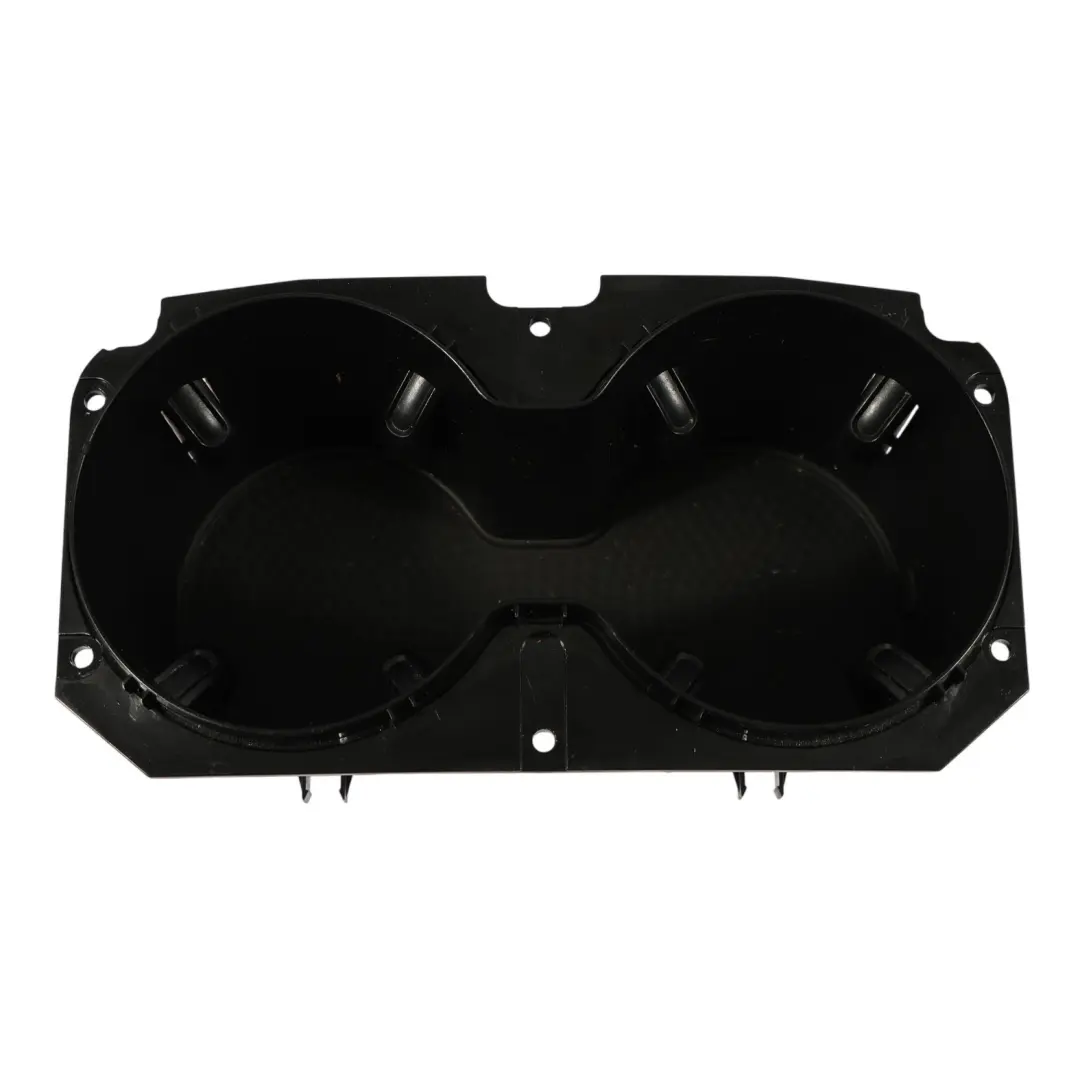 VW Volkswagen Touareg 7P Consola Central Portavasos Negro - SKU 7P6858602 - Número de pieza 7P6858602