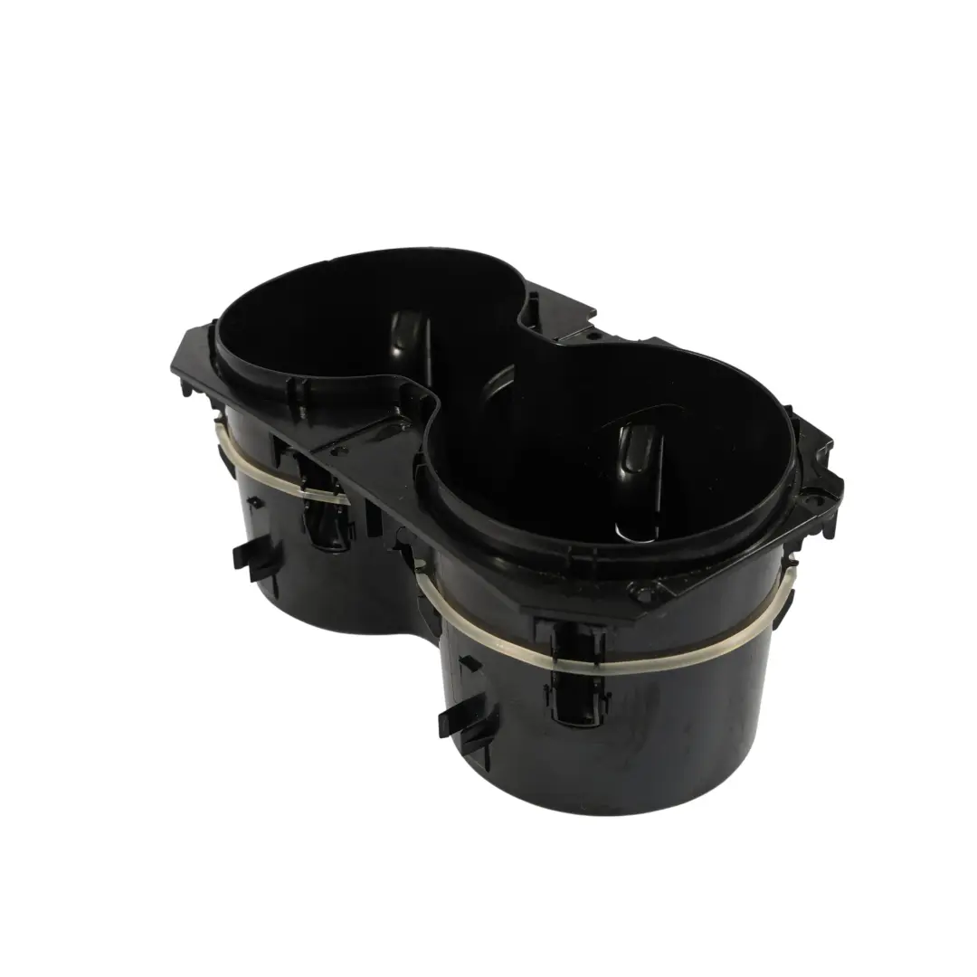 7P Center Console Storage Cup Holder Black to VW Volkswagen Touareg with Part number 7P6858602 VW Volkswagen Touareg 7P Center Console Storage Cup Holder Black - SKU 7P6858602 - Part number 7P6858602