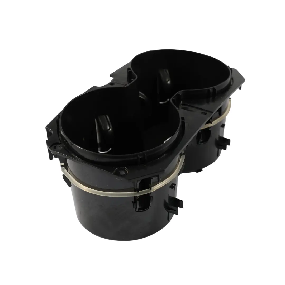 VW Volkswagen Touareg 7P Mittelkonsole Ablage Becherhalter Schwarz - SKU 7P6858602 - Teilenummer 7P6858602