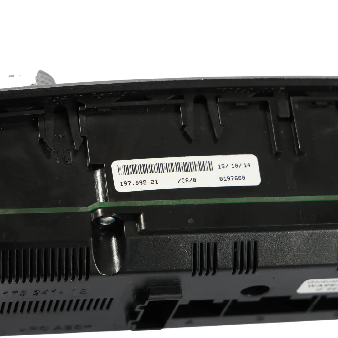 VW Touareg 7P Salpicadero Calentador A/C Climatizador Panel - SKU 7P6907040CD - Número de pieza 7P6907040CD