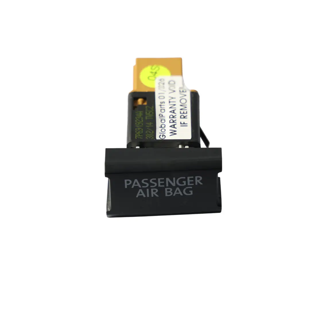 7P Módulo Aire Pasajero Indicador Luminoso Advertencia para VW Touareg con número de pieza 7P6919234A VW Touareg 7P Módulo Aire Pasajero Indicador Luminoso Advertencia - SKU 7P6919234A - Número de pieza 7P6919234A