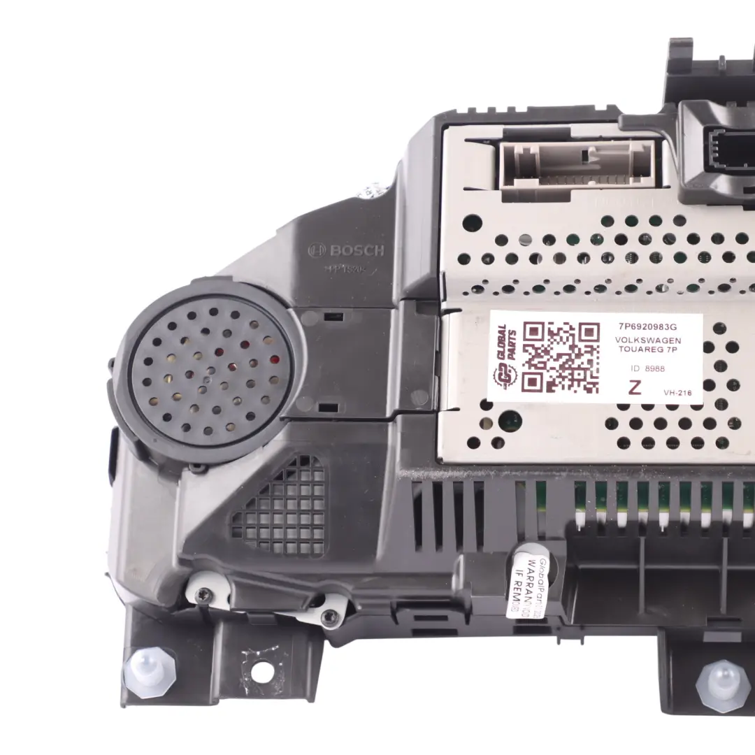Volkswagen Touareg Instrument Cluster Speedometer Speedo - SKU RHD-7P6920983G - Part number 7P6920983G