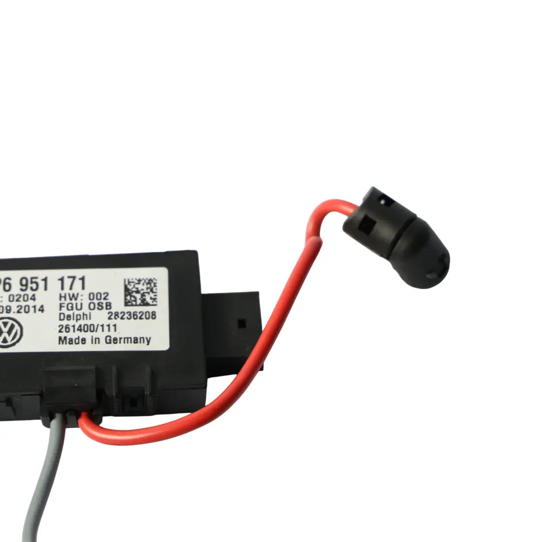 7P Luz Interior Ultrasonido Sensor Unidad Control para Volkswagen Touareg con número de pieza 7P6951171 Volkswagen Touareg 7P Luz Interior Ultrasonido Sensor Unidad Control - SKU 7P6951171 - Número de pieza 7P6951171