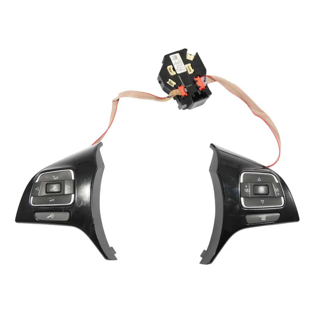 VW Touareg 7P Volant Multifonction Boutons 7P6959538A - SKU 7P6959537A - Numéro de pièce 7P6959537A