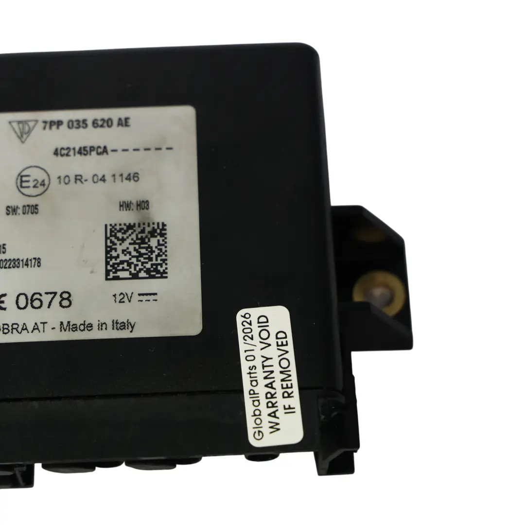 Module De Commande De Suivi De Navigation pour Porsche Cayenne 92A à propos du numéro de pièce 7PP035620AE Porsche Cayenne 92A Module De Commande De Suivi De Navigation - SKU 7PP035620AE - Numéro de pièce 7PP035620AE