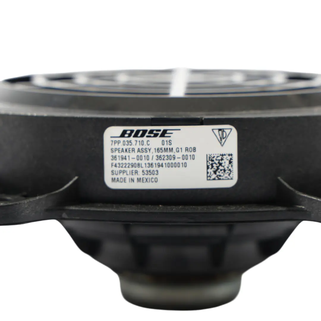 Haut Parleur Arrière Gauche Droite pour Porsche Macan S 95B à propos du numéro de pièce 7PP035710C Porsche Macan S 95B Haut Parleur Arrière Gauche Droite - SKU 7PP035710C - Numéro de pièce 7PP035710C