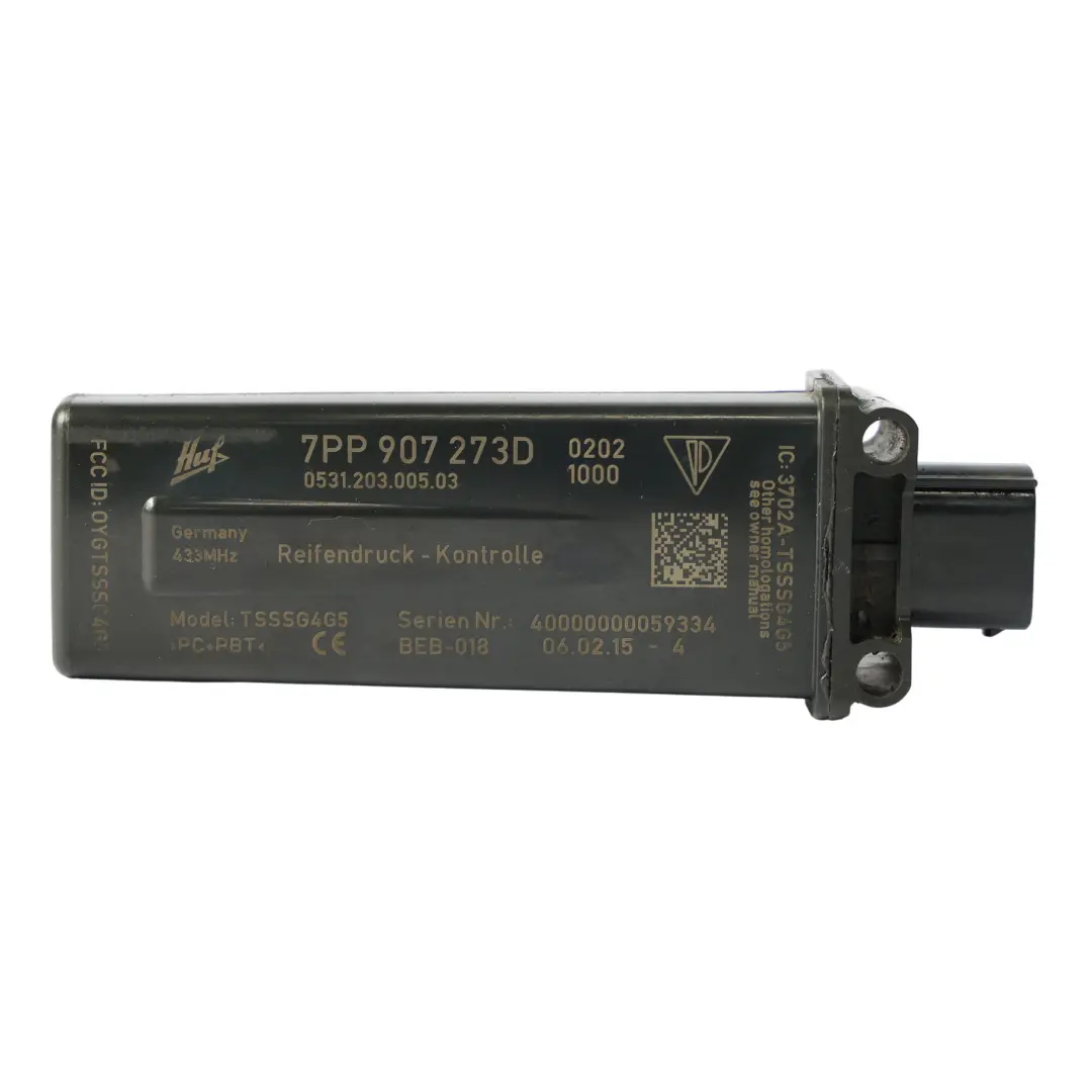 Porsche Macan 95B Module De Commande Du Capteur Pression Pneus - SKU 7PP907273D - Numéro de pièce 7PP907273D