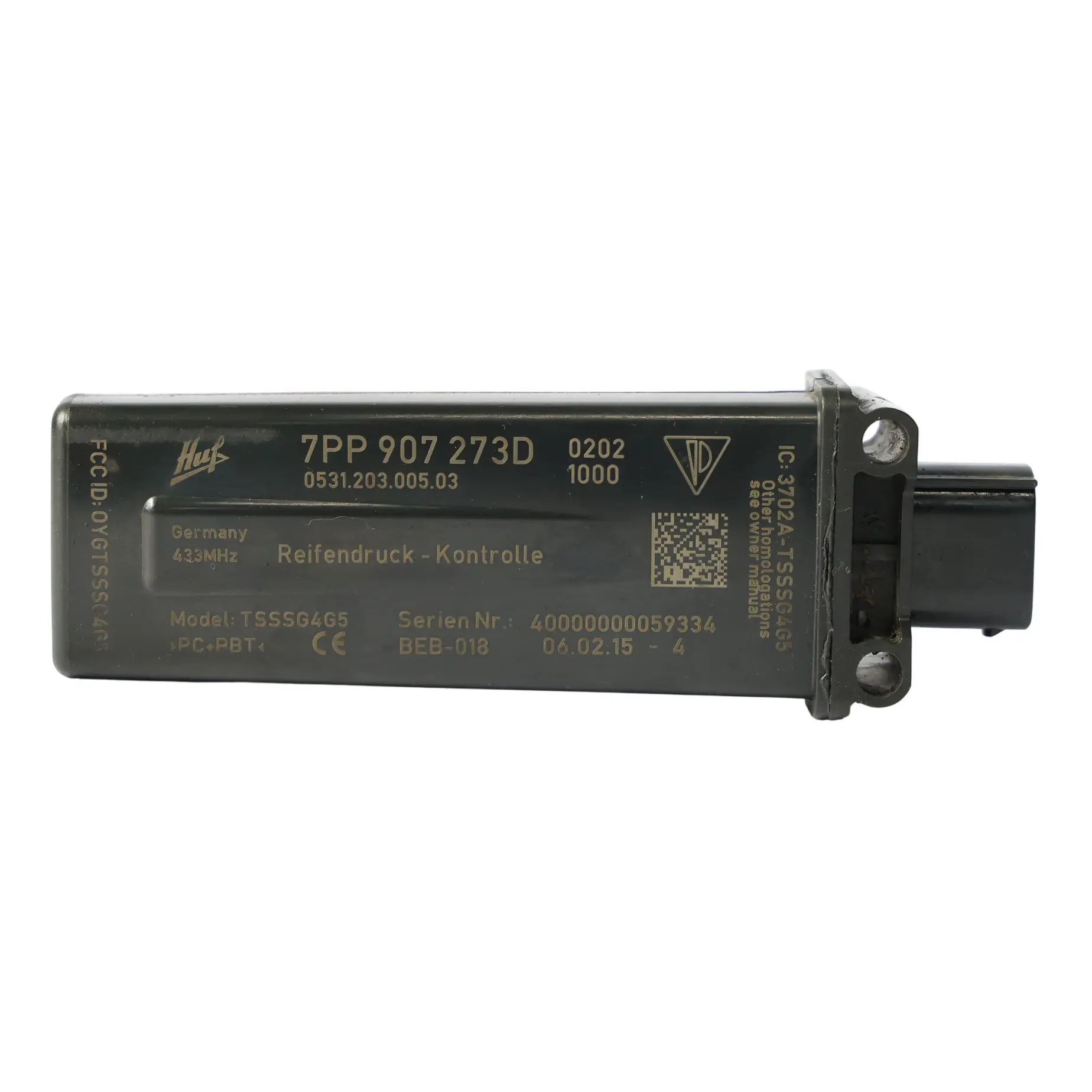 Porsche Macan 95B Reifendrucksensor Steuergerät Modul 7PP907273D