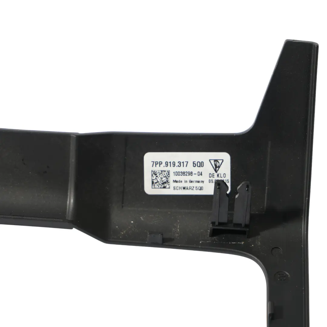 Porsche Cayenne 92A Testata Del Tetto Console Surround Trim Nero - SKU 7PP919317 - Numero di parte 7PP919317