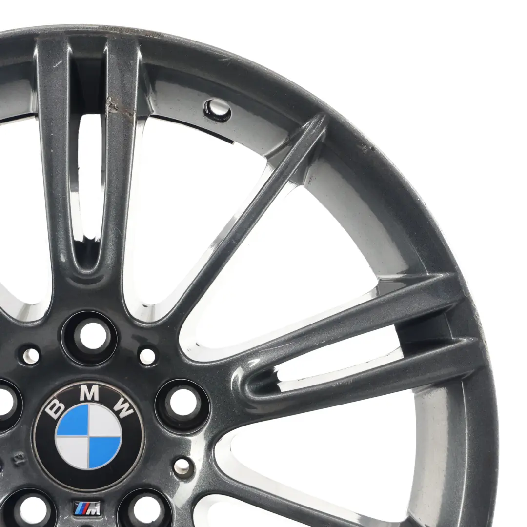 BMW E90 E91 E92 E93 Jante alliage avant grise 18" 8J ET:34 M Spider Spoke 193 - SKU 8036933-11 - Numéro de pièce 8036933