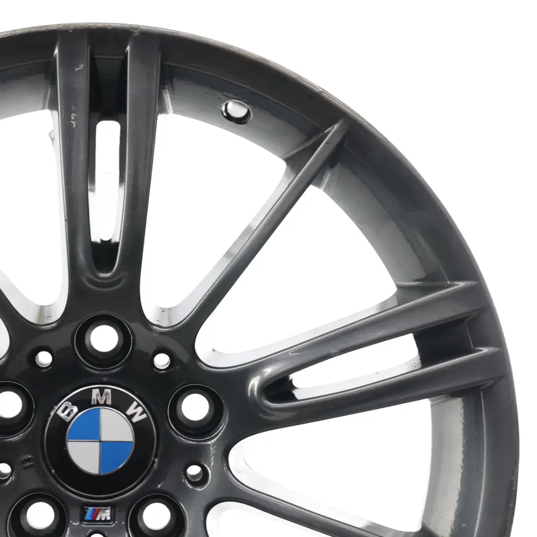 BMW E90 E91 E92 Gris Delantero Llanta aleación 18" 8J ET:34 M Spider Spoke 193 - SKU 8036933-12 - Número de pieza 8036933