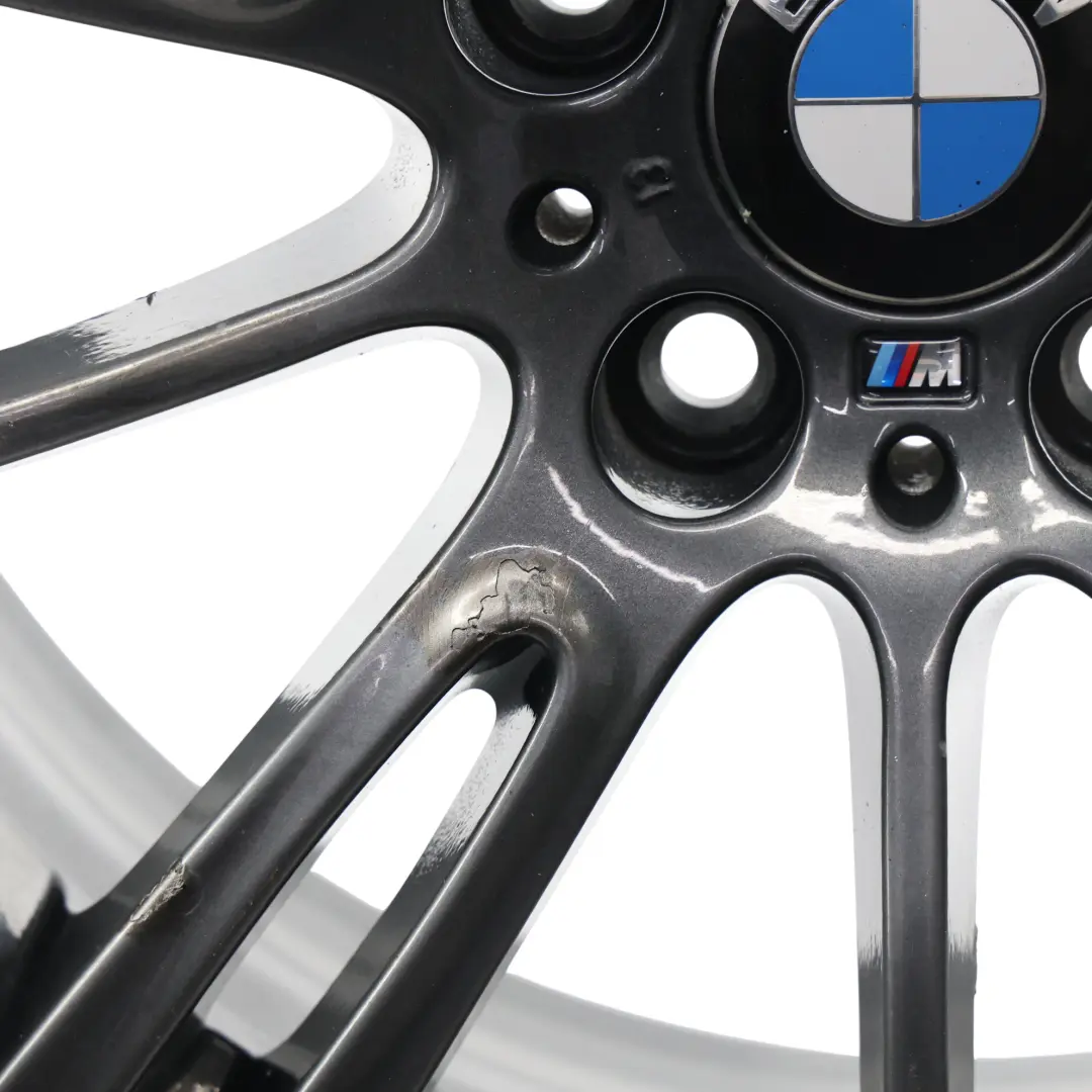 Grau Leichtmetallfelge vorne 18" 8J ET:34 M Spider Speiche 193 für BMW E90 E91 E92 mit Teilenummer 8036933 BMW E90 E91 E92 Grau Leichtmetallfelge vorne 18" 8J ET:34 M Spider Speiche 193 - SKU 8036933-12 - Teilenummer 8036933