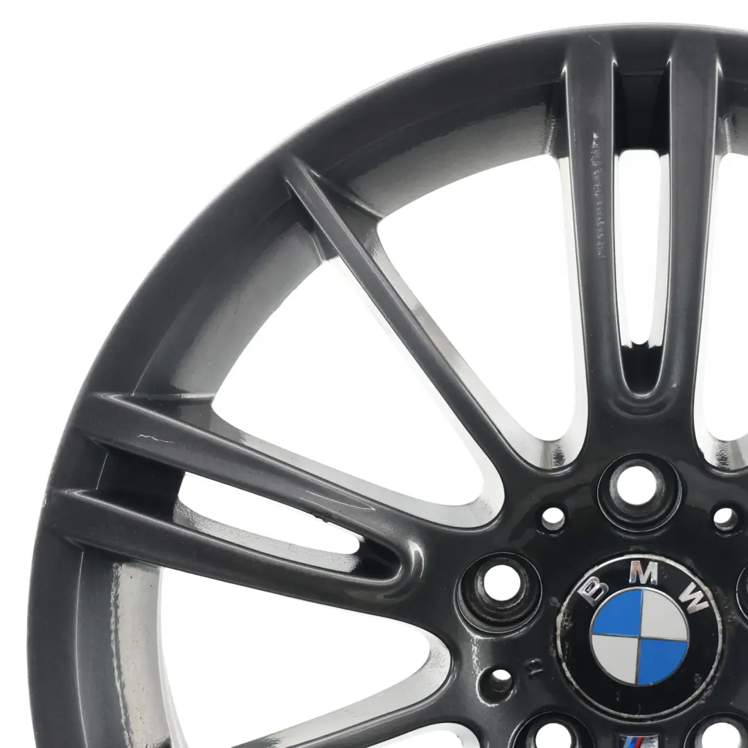 Grey Front Alloy Wheel Rim 18" 8J ET:34 M Spider Spoke 193 to BMW E90 E91 E92 E93 with Part number 8036933 BMW E90 E91 E92 E93 Grey Front Alloy Wheel Rim 18" 8J ET:34 M Spider Spoke 193 - SKU 8036933-14 - Part number 8036933