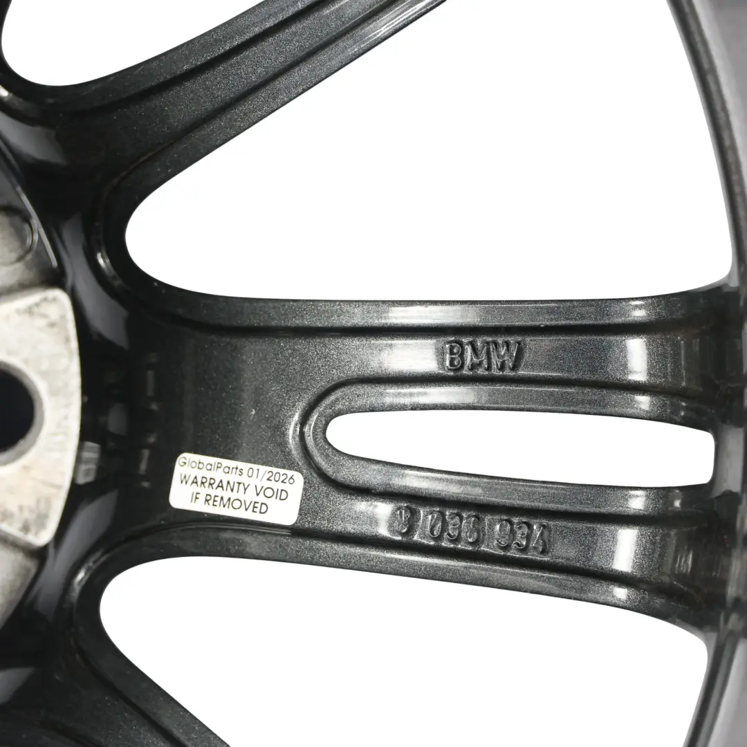Alloy Wheel Rim 18" M Spider Spoke 193 8,5J ET:37 to BMW E90 E91 Rear with Part number 8036934 BMW E90 E91 Rear Alloy Wheel Rim 18" M Spider Spoke 193 8,5J ET:37 - SKU 8036934-11 - Part number 8036934