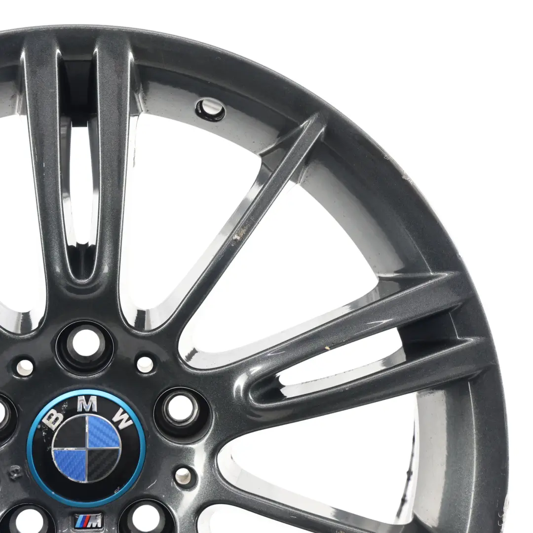 BMW E90 Gris llanta aleación trasera 18 "M Spider Spoke 193 8,5J ET:37 - SKU 8036934-11 - Número de pieza 8036934