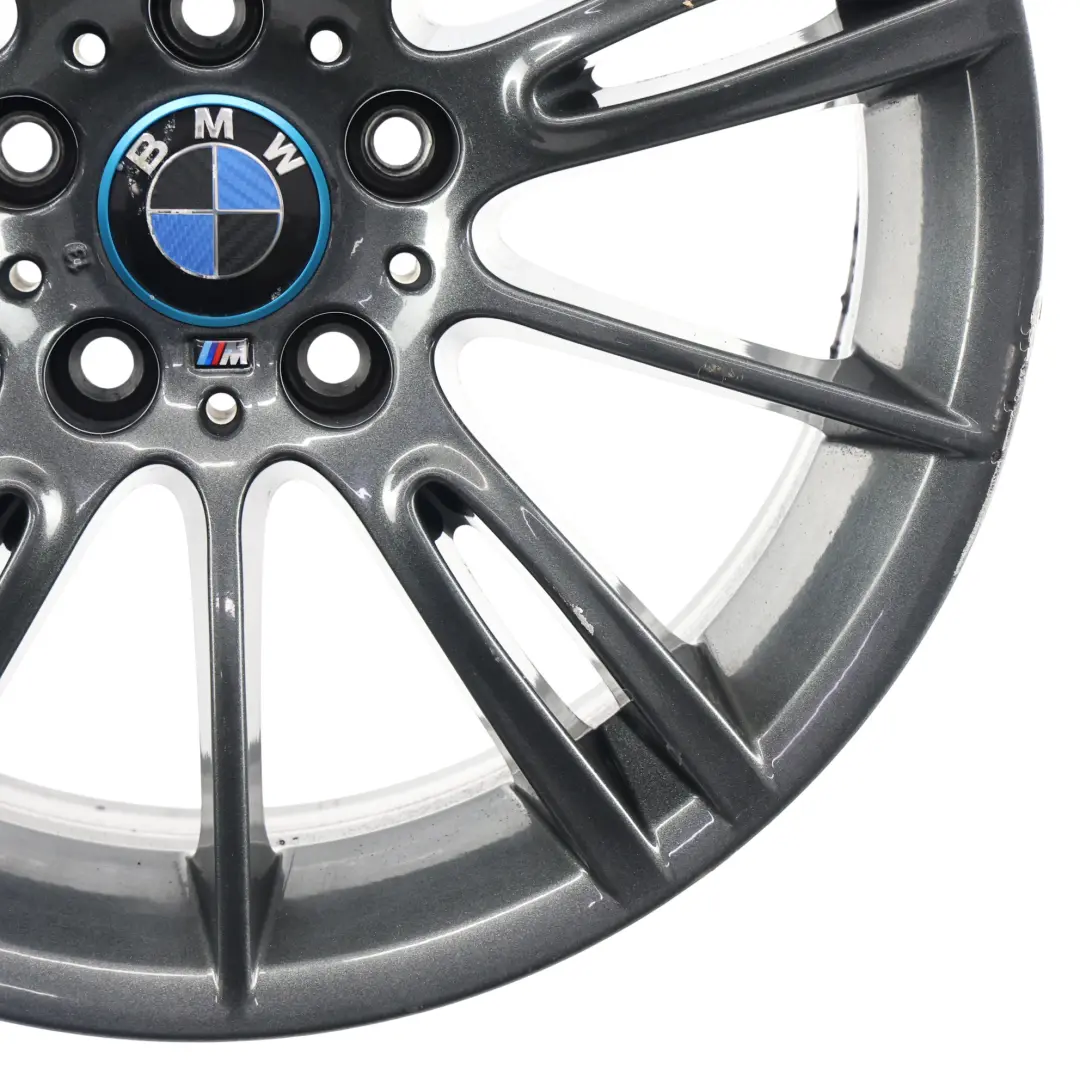 Grau Hinterradfelge 18" M Spider Speiche 193 8,5J ET:37 für BMW E90 E91 mit Teilenummer 8036934 BMW E90 E91 Grau Hinterradfelge 18" M Spider Speiche 193 8,5J ET:37 - SKU 8036934-11 - Teilenummer 8036934